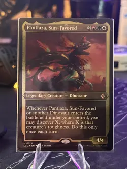 MTG Pantlaza, Sun-Favored Etched Foil (124) Near Mint - Image 1