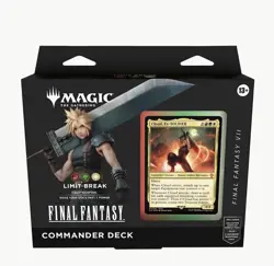 Magic MTG Final Fantasy VII Limit Break Commander Deck Cloud FF7 Sealed - Image 1