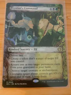 MTG Trystan's Command (Showcase) 0344 Lorwyn Eclipsed M/NM Free UK P&P - Image 1