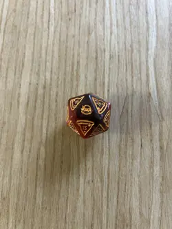 MTG - TMNT - Overszed D20 Pizza spindown life counter - Image 1