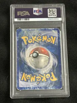 Pokemon TCG Lucario LV.X DP12 Diamond & Pearl Black Star Promo Holo 2007 PSA 1 - Image 2