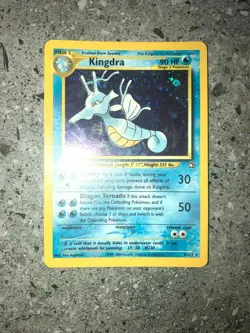 Pokemon TCG Cards Kingdra 8/111 Neo Genesis Holo Rare - Image 3