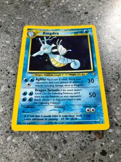 Pokemon TCG Cards Kingdra 8/111 Neo Genesis Holo Rare - Image 5
