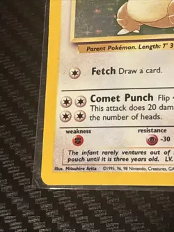 Pokemon TCG Kangaskhan Holo Rare Jungle 5/64 Lightly Played - Image 3