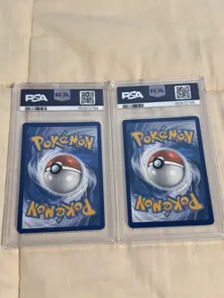 X2 POKEMON MEW EN-151 ILLUSTRATION RARE #173 PIKACHU PSA 10 & PSA 9 - Image 2
