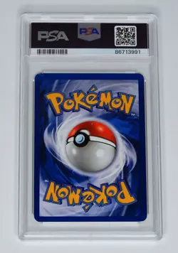 2000 Pokemon Team Rocket # 3 Dark Blastoise 1. Edition Holo PSA 6 Dunkles Turtok - Image 3