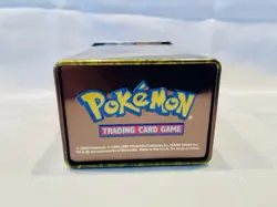 Empty Pokemon TCG Rayquaza EX Collectors Tin Plusel Minun Good Condition - Image 5