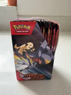 Pokemon TCG Destined Rivals - Half Booster Box - 18 Packs - Unsealed - Image 4