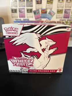 Pokemon TCG White Flare Elite Trainer Box ETB/Factory Sealed/Ships Fast! - Image 1
