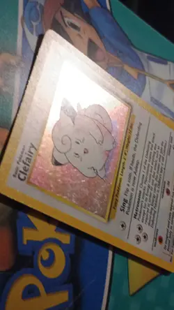 Pokemon TCG Clefairy Holo Rare 5/102 Base Set 40 HP Basic English - Image 3