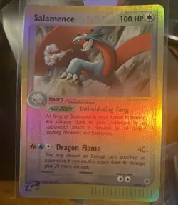 2003 Pokemon Salamence 19/97 Reverse Foil Nm - Image 1