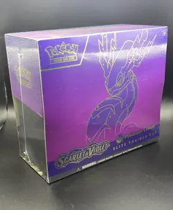 Factory Sealed Pokemon TCG Scarlet Violet Pokemon Center EXCLUSIVE ETB G1N - Image 2