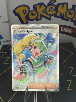 Pokemon TCG Emcee's Hype 220/182 - Image 1