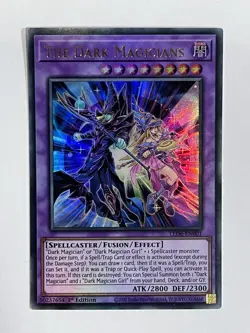 YuGiOh! TCG || The Dark Magicians - Ultra Rare - LED6-EN001 1st Ed - Image 1