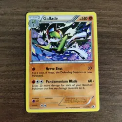 Gallade 81/113 - LP HOLO RARE Legendary Treasures - 2013 Pokemon TCG Card - Image 1