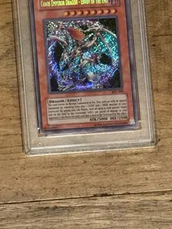 Yu-Gi-Oh! TCG 2010-17 CHS EMPR DRG-ENV/END IOC REPRINT PSA 8 MINT Ultra Rare - Image 3