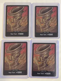 4x Crocodile DON Playset One Piece The Azure Sea’s Double Pack DP-09 Alt Art - Image 1