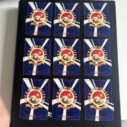 Pokemon Card Neo Premium File 1 9 card Japanese set genesis Mint - Image 5