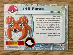 Topps Pokemon Series 1 | 4 x Cards | Vileplume Paras Machoke Persian | LP/NM - Image 5