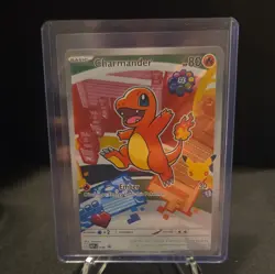 Pokemon Charmander Mega Evolution Promo Holo Basic 80 HP Ember Attack Card - Image 1
