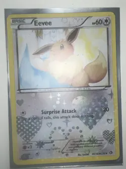 Eevee RC14/RC25 Holo Legendary Treasures: Radiant Collection - Pokemon Card - NM - Image 1