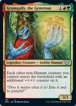 Grumgully, the Generous [Kamigawa: Neon Dynasty Commander] Near Mint - Image 1