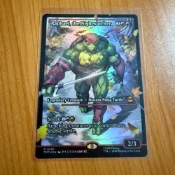 Raphael The Nightwatcher (Showcase) (Foil) TMNT Teenage Mutant Ninja Turtles MTG - Image 1