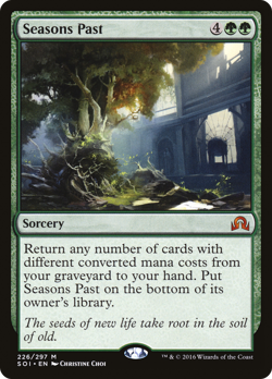 Seasons Past #226 (MP) Shadows over Innistrad SOI Magic MTG - Image 1