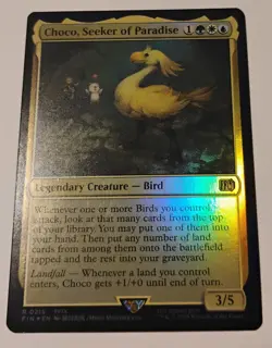 Choco, Seeker of Paradise Final Fantasy Foil - Image 1