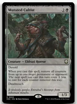 Mutated Cultist #53 (NM) Modern Horizons 3 M3C Magic MTG - Image 1