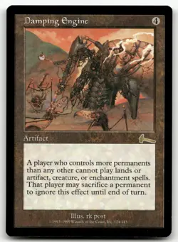 Damping Engine #124 (NM) Urza's Legacy ULG Magic MTG - Image 1