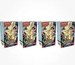 4 x Pokemon TCG Mega Evolution Ascended Heroes Booster Bundle-Confirmed preorder - Image 1