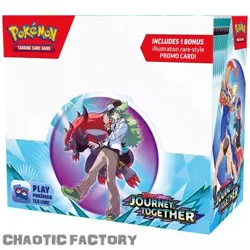 Pokemon TCG Scarlet & Violet 9 Journey Together Enhanced Booster Display Box - Image 1