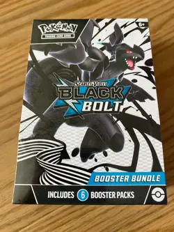 Pokemon TCG Scarlet & Violet: Black Bolt Booster Bundle - New/Factory Sealed - Image 1