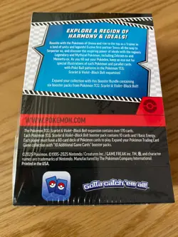 Pokemon TCG Scarlet & Violet: Black Bolt Booster Bundle - New/Factory Sealed - Image 2