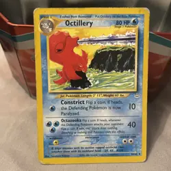 Octillery 34/64 WOTC Vintage Pokemon | Neo Revelation Pokemon TCG - Image 2