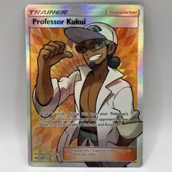 Professor Kukui 148/149 Full Art Trainer - Sun & Moon Base Pokemon TCG - LP - Image 1