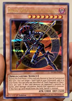Yugioh Dark Magician of Chaos DUSA-EN054 Ultra Rare 1st Ed NM w/Tracking - Image 2
