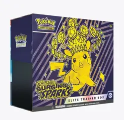 Pokemon TCG Surging Sparks Elite Trainer Box ETB Factory Sealed - Image 1