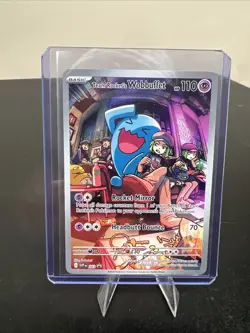 Team Rocket's Wobbuffet 203 Sv: Scarlet & Violet Promo Cards Holo - Image 1