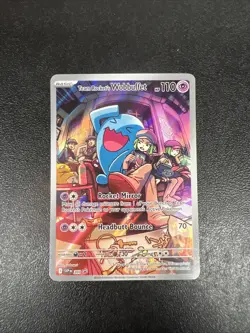 Team Rocket's Wobbuffet 203 Sv: Scarlet & Violet Promo Cards Holo - Image 3