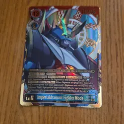 Digimon Imperialdramon: Fighter Mode AD1-024 Mega Foil Bandai English Card - Image 1