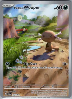 Paldean Wooper 102/094 ME02: Phantasmal Flames - Pokemon Card - NM - Image 1