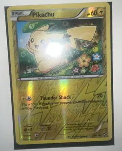 Pikachu 27/111 Holo - Furious Fists - Pokemon Card Near Mint - Image 1