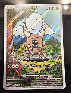 Pokemon TCG Pinsir 168/167 Sv06: Twilight Masquerade Illustration Rare Holo - LP - Image 1