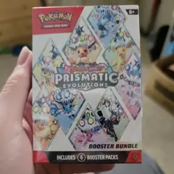 Pokemon Scarlet & Violet Prismatic Evolutions Booster Bundle 6 Packs New Sealed - Image 1
