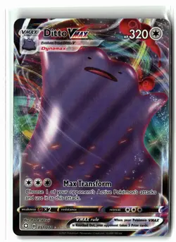 Ditto VMAX ⭐ 051/072 Holo VMAX Rare Shining Fates 2021 Pokemon NM - Image 1