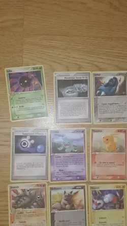 Lot 40 Cartes Pokemon Gardiens Du Pouvoir Bloc Ex Sans Doublons FR - Image 3