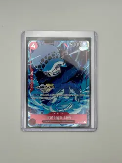 Trafalgar Law P-017 - Championship 2024 FOIL Promo - One Piece Card Game - Image 1