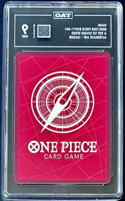 TAG 9 One Piece OP11-041 L* - Nami - Alt Art - EN - Foil - Graded - Image 2